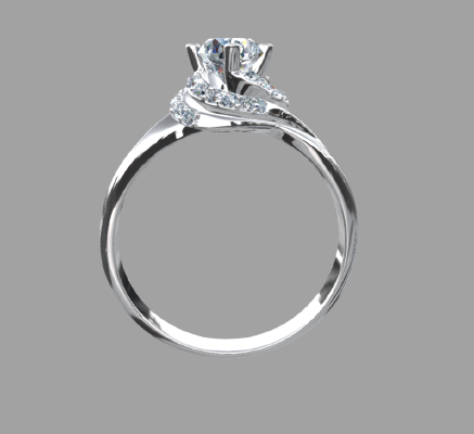 Women rings 1125 | 3d print model