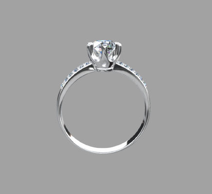 Women rings 1128 | 3d print model