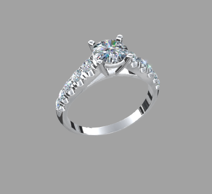 Women rings 1130 | 3d print model