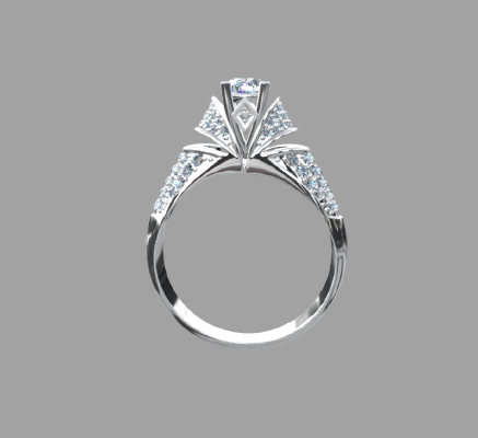 Women rings 1132 | 3d print model