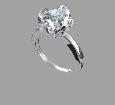 Women rings 1133 | 3d print model