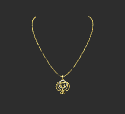 Pendant & Necklace 1149 | 3d print model
