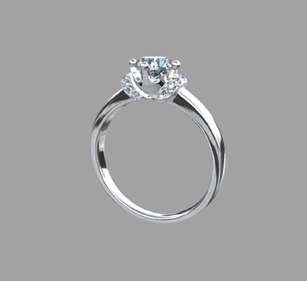 Women rings 1156 | 3d print model