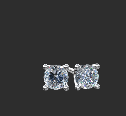 Earrings 1159 | 3d print model