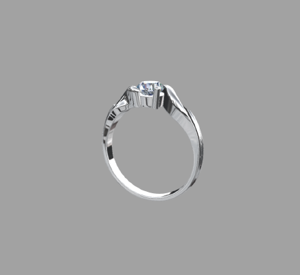 Women rings 1161 | 3d print model
