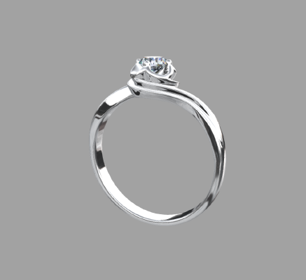 Women rings 1165 | 3d print model
