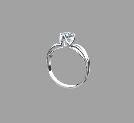 Women rings 1168 | 3d print model