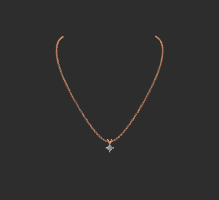 Pendant & Necklace 1177 | 3d print model