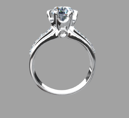 Women rings 1185 | 3d print model
