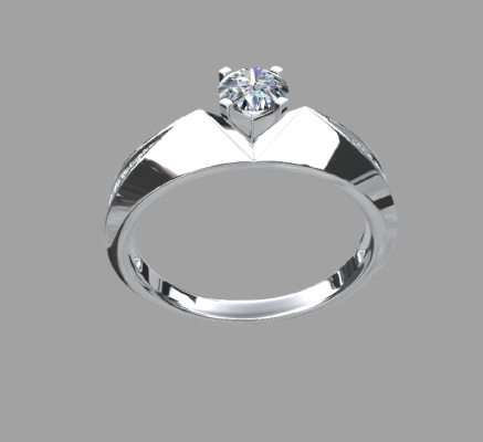 Women rings 1201 | 3d print model