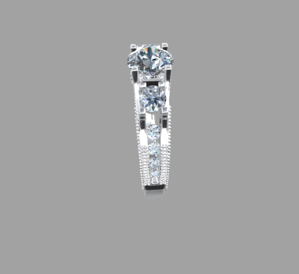 Women rings 1205 | 3d print model