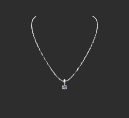 Pendant & Necklace 1210 | 3d print model