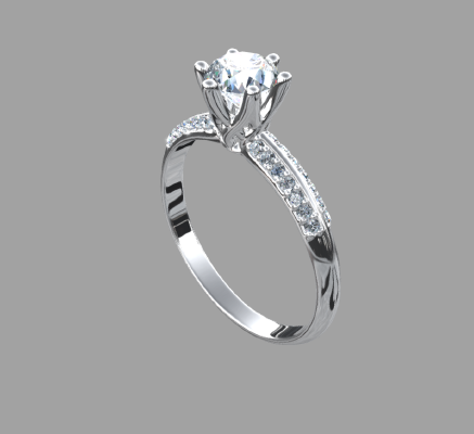 Women rings 1211 | 3d print model