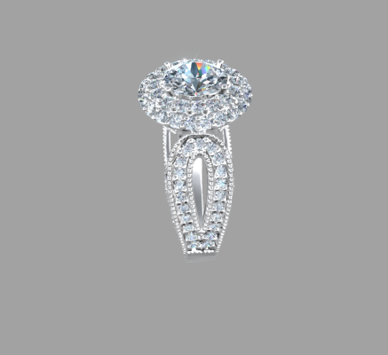 Women rings 1222 | 3d print model