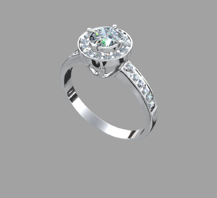 Women rings 1226 | 3d print model