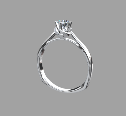 Women rings 1231 | 3d print model
