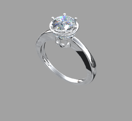 Women rings 1237 | 3d print model