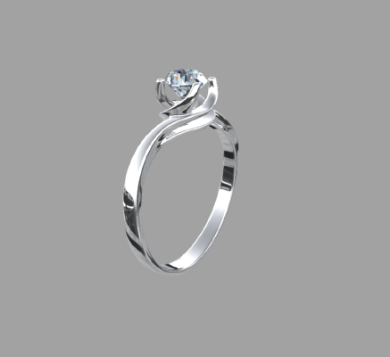 Women rings 1240 | 3d print model