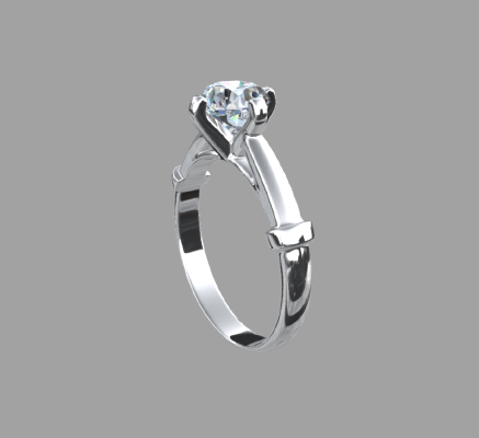 Women rings 1244 | 3d print model