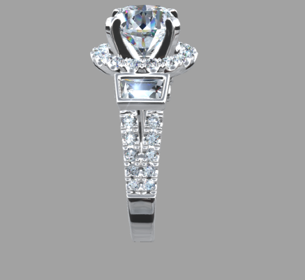 Women rings 1249 | 3d print model
