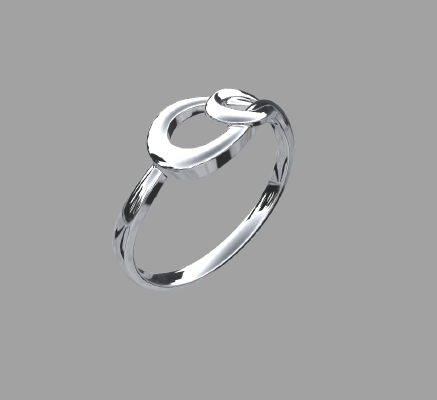 Women rings 1254 | 3d print model