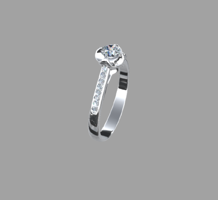 Women rings 1270 | 3d print model
