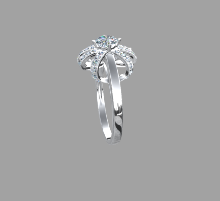 Women rings 1271 | 3d print model