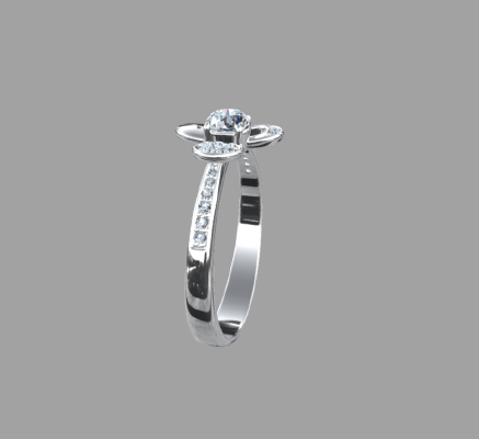 Women rings 1273 | 3d print model
