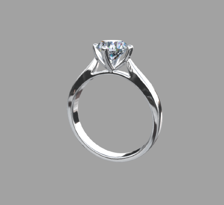 Women rings 1285 | 3d print model