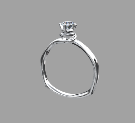Women rings 1289 | 3d print model