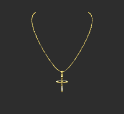Pendant & Necklace 1326 | 3d print model