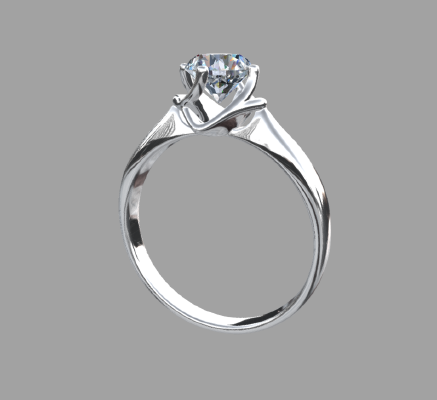Women rings 1327 | 3d print model
