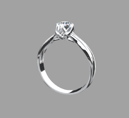 Women rings 1357 | 3d print model