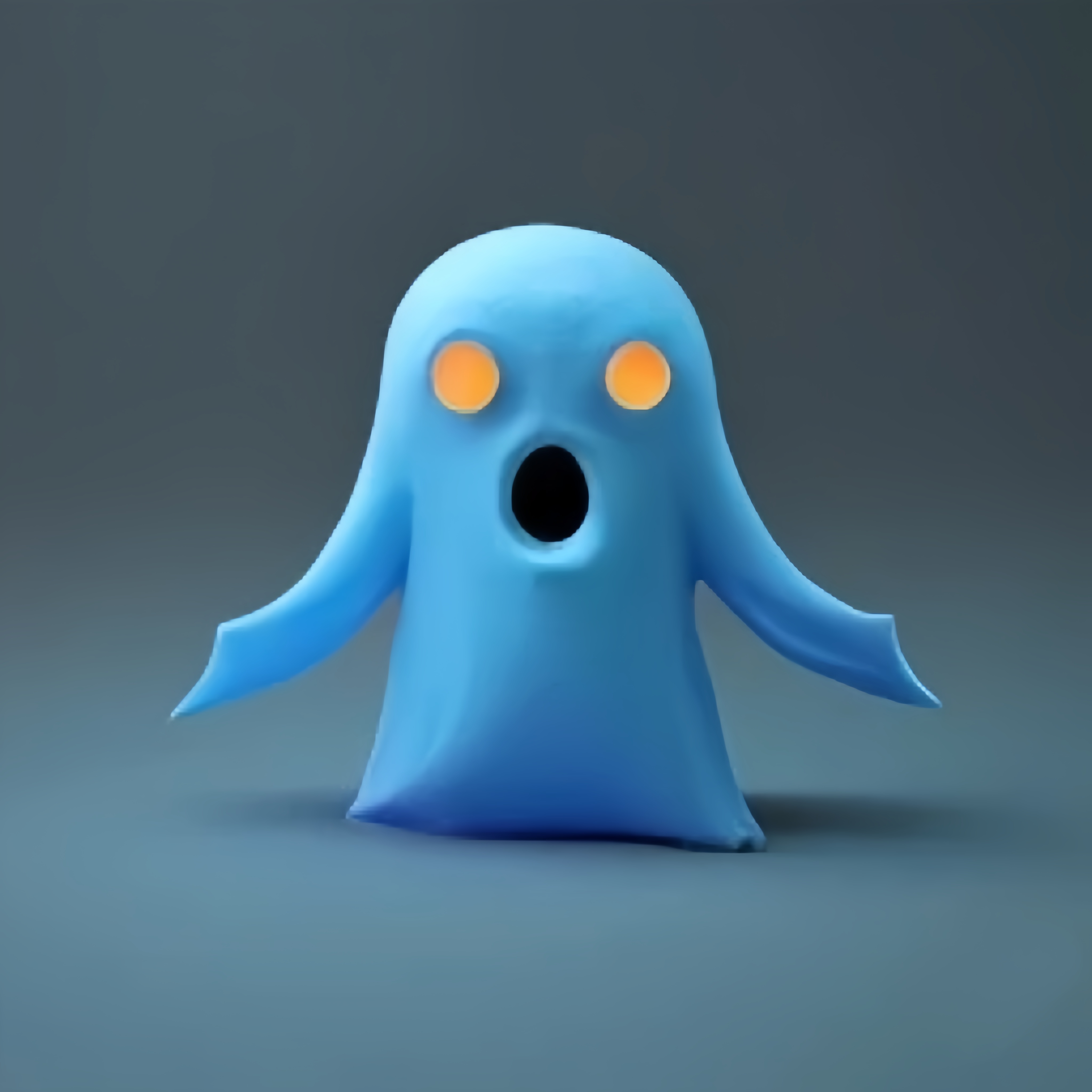 3D Printed Ghost | Files to download and to 3D print for free - 3DPEA