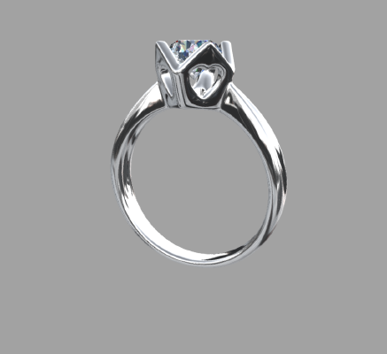 Women rings 1387 | 3d print model