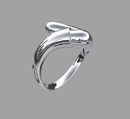 Women rings 1389 | 3d print model