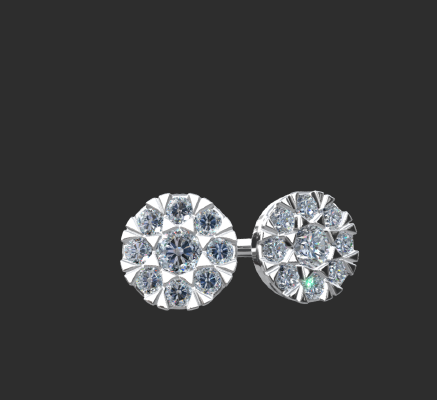 Earrings 1396 | 3d print model