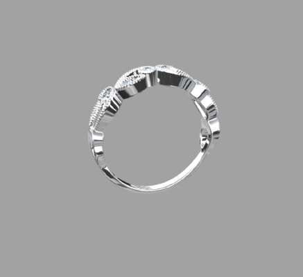 Women rings 1433 | 3d print model