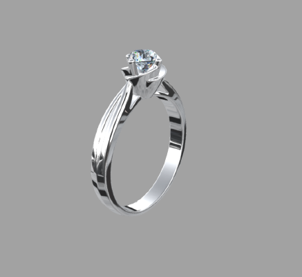 Women rings 1445 | 3d print model