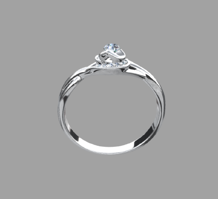 Women rings 1479 | 3d print model