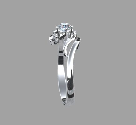 Women rings 1498 | 3d print model