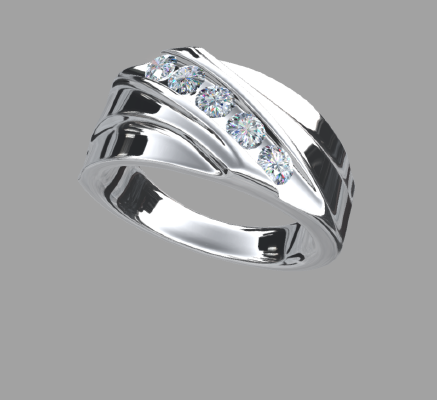 Women rings 1499 | 3d print model