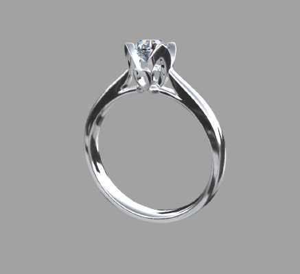 Women rings 1502 | 3d print model