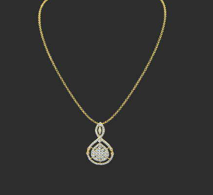 Pendant & Necklace 1532 | 3d print model