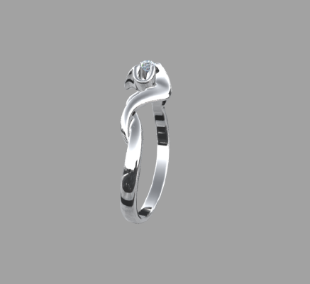 Women rings 1541 | 3d print model