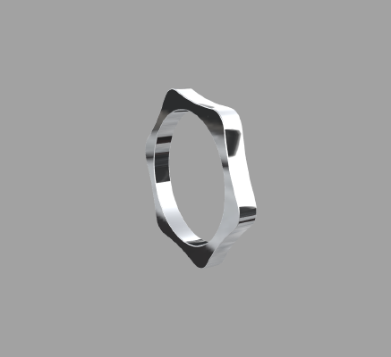 Women rings 1545 | 3d print model