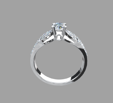 Women rings 1569 | 3d print model