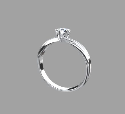 Women rings 1577 | 3d print model