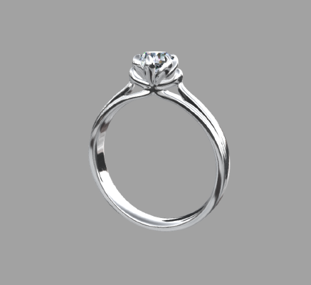 Women rings 1582 | 3d print model