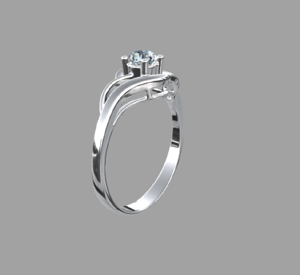 Women rings 1591 | 3d print model